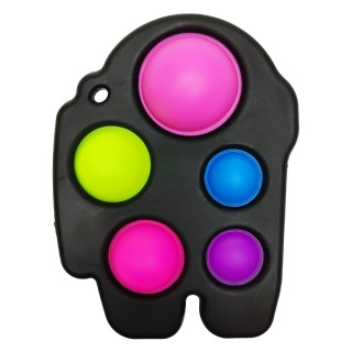 Игра-Антистресс Симпл димпл "Amon Us" SM-DM-AMg(Black) Чёрный