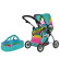 Детская коляска для кукол 9672-2 с люлькой, облегченная опт, дропшиппинг