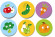 Детская настольная игра Мемо "Фрукты и Овощи" DoDo 300156, 12 разных изображений опт, дропшиппинг