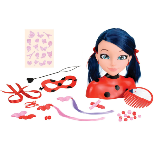 УЦЕНКА!!! Кукла-манекен для причесок "Леди Баг и Супер Кот" Lady Bug Miraculous 50247LB-UC