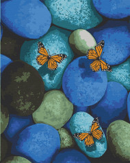 Картина по номерам. Art Craft "Бабочки Монархи" 40х50 см 10573-AC