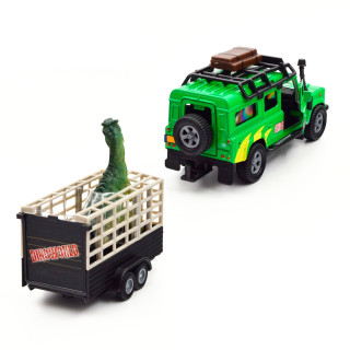 Игровой набор Land Rover TechnoDrive 520178.270 с прицепом и динозавром