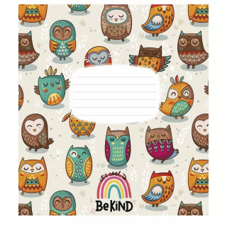 Тетрадь ученическая "Be kind" 012-3130L-2 в линию 12 листов  