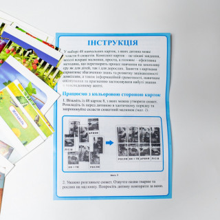Набор тематических карточек "Экосистемы" 13169003 для детей 4-6 лет