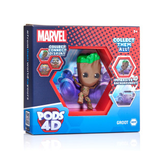 Коллекционная фигурка Грут WOW! PODS 4D MVL-1038-08 серии "Марвел"
