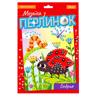 Детский набор для творчества "Мозаика из жемчуга бедрик" НТ-38-05