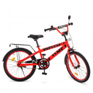 Велосипед дитячий двоколісний PROF1 T20171, 20 дюймів з багажником