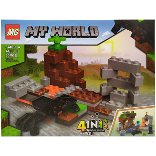 Конструктор "Minecraft" 64001-1, 105 деталей