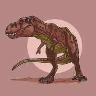 Картина по номерам "Тираннозавр" 15023-AC 30x30 см