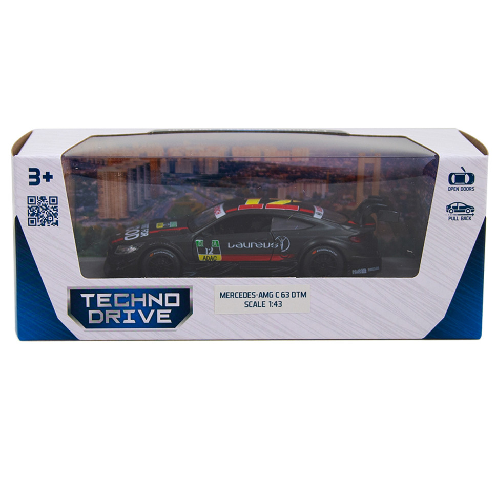 Дитяча автомодель MERCEDES-AMG C63 DTM TechnoDrive 250273 чорний - гурт(опт), дропшиппінг