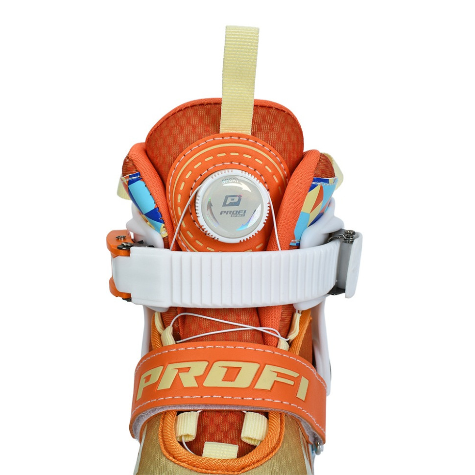 Дитячі розсувні ролики A4156-S-OR, розмір 31-34 - гурт(опт), дропшиппінг 