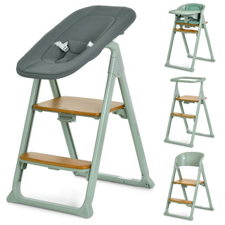 Детский стульчик для кормления 4 в 1 GROWEE ME 1222 Sage Green