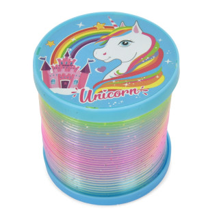 Детский антистресс "Пружинка Slinky" QX-25(Blue-1) синий