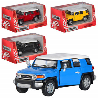 Дитяча залізна машинка TOYOTA FJ CRUISER КТ5343, інерційна 