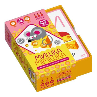 Настільна навчальна гра Мишка-мімішка 360012, 40 карток