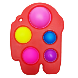 Игра-Антистресс Симпл димпл "Amon Us" SM-DM-AMg(Red) Красный