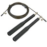 Швидкісна регульована скакалка MS 3407(Black) 290 см - гурт(опт), дропшиппінг 