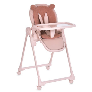 Стільчик для годування CRYSTAL ME 1037 Bear Pink