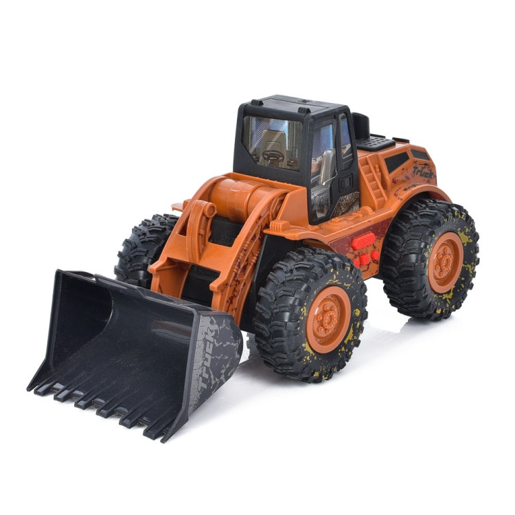 Детский Бульдозер колесный 1189-12 свет, звук | Оптом | RoyalToys