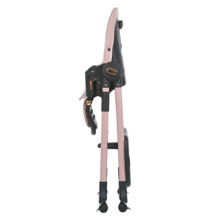 Стілець для годування ME 1037-B CRYSTAL Rose Gold до 15 кг
