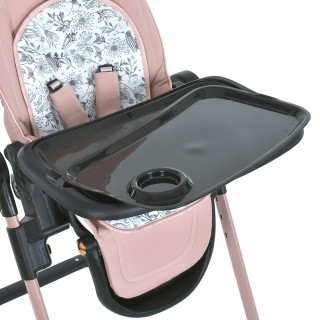 Стілець для годування ME 1037-B CRYSTAL Rose Gold до 15 кг