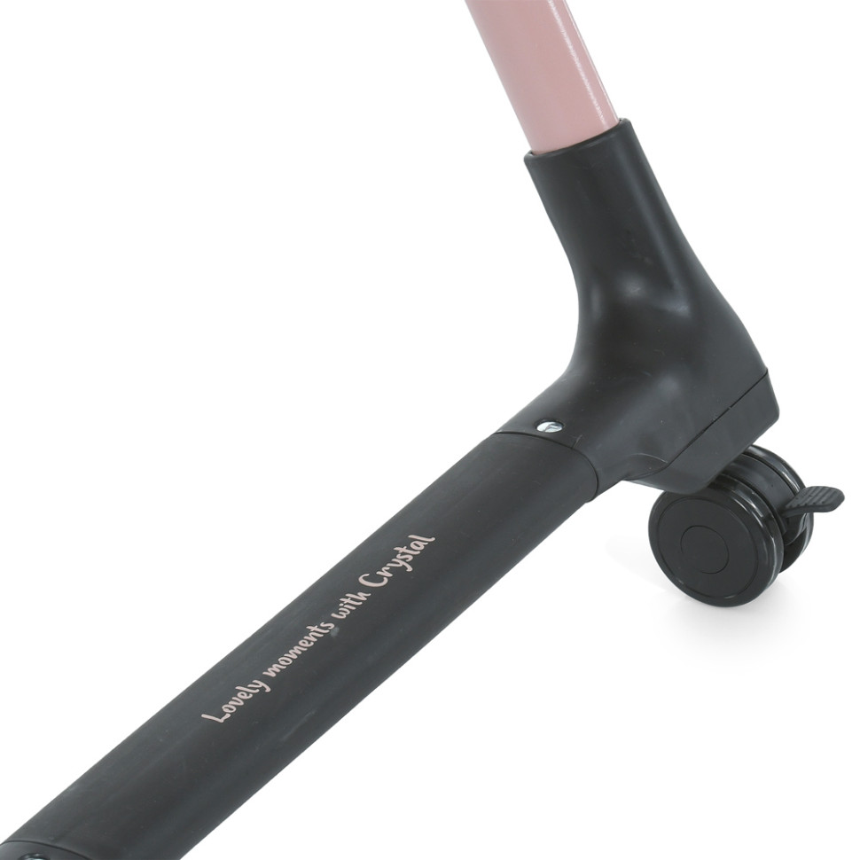 Стульчик для кормления ME 1037-B CRYSTAL Rose Gold до 15 кг опт, дропшиппинг
