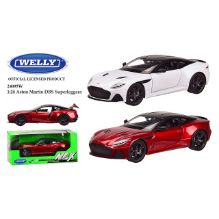 Машина металлическая ASTON MARTIN DBS SUPERLEGGERA WELLY 24095W 1:24