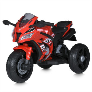 Детский мотоцикл M 5806EL-3, 3 колеса, музыка и свет, красный