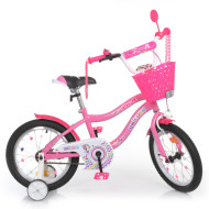 Велосипед детский PROF1 Y16241-1 16 дюймов, розовый