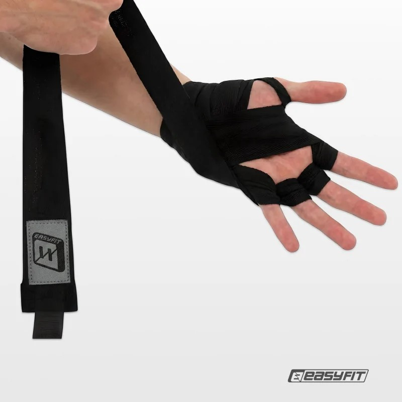 Бинты для бокса EF-0374-35-bk, Classic Wrap, черный 3,5 м опт, дропшиппинг