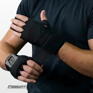 Бинты для бокса EF-0374-35-bk, Classic Wrap, черный 3,5 м