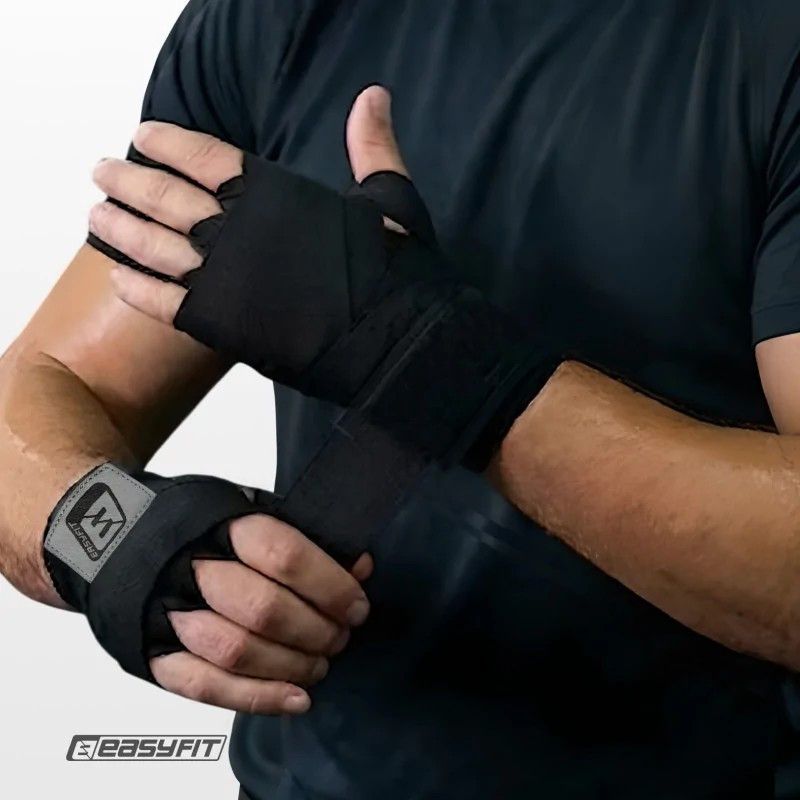 Бинты для бокса EF-0374-35-bk, Classic Wrap, черный 3,5 м опт, дропшиппинг
