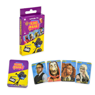 Карточная игра "Кинофанат" 30732 инструкция, украинский язык