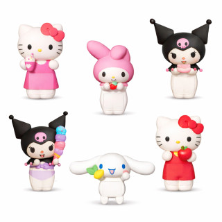 Детская коллекционная игрушка "Десертная вечеринка" #sbabam 61/CN25 серии "Hello Kitty"