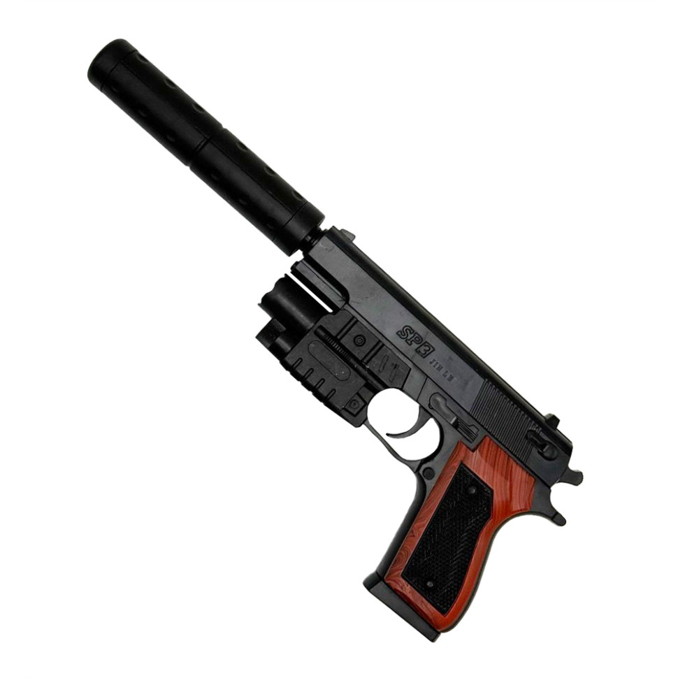 Детский игровой Пистолет SP-3F+ пластикивые пульки опт, дропшиппинг