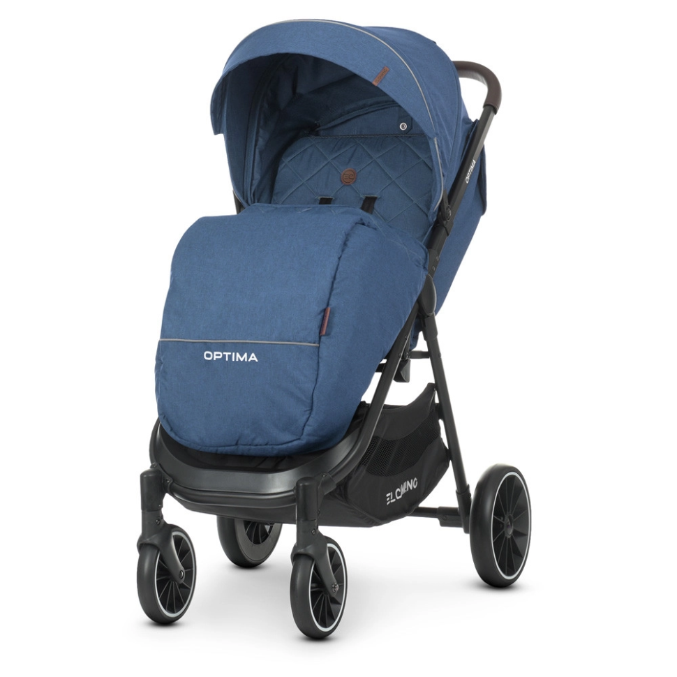 Коляска дитяча прогулянкова EL CAMINO ME 1083 Navy Blue - гурт(опт), дропшиппінг 