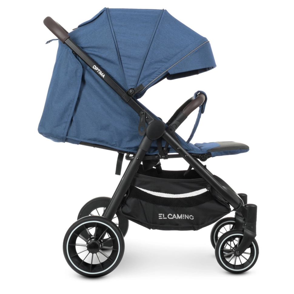 Коляска дитяча прогулянкова EL CAMINO ME 1083 Navy Blue - гурт(опт), дропшиппінг 