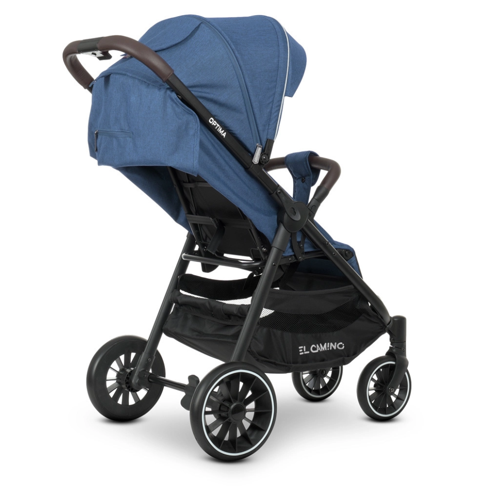 Коляска дитяча прогулянкова EL CAMINO ME 1083 Navy Blue - гурт(опт), дропшиппінг 