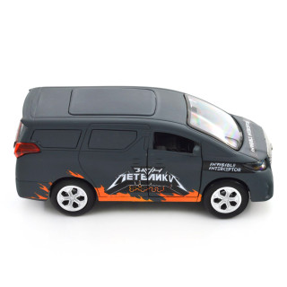 Автомодель серии "Шевроны Героев" Toyota Alphard "Отряд бабочек" TechnoDrive KM6011