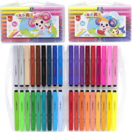 Набор фломастеров "Water color pen" 36 цветов 204-36 в пластиковом боксе