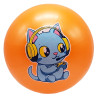 Мяч детский Котик MS 3772(Orange) диаметр 9 дюймов опт, дропшиппинг