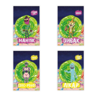Настольная игра "Мафия "Рик и Морти" PLR-0037