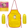 УЦЕНКА!!! Фартук детский с нарукавниками для девочек COLOR-IT CR5530(Yellow)-UC 54х37 см опт, дропшиппинг
