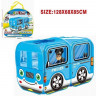 Детская игровая палатка автобус M5783 полиция/пожарная служба опт, дропшиппинг