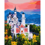 Картина по номерам "Сказочная Германия" Идейка KHO2814 40х50 см