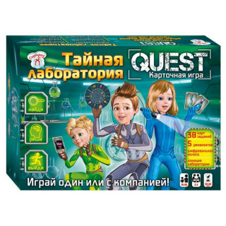 Настільна гра Таємна лабораторія Quest Ранок 12221002