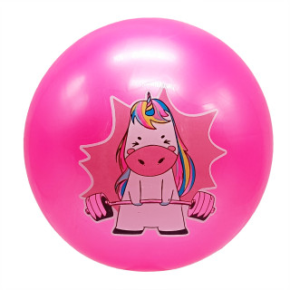 Мяч детский Единорог MS 3772(Pink) диаметр 9 дюймов