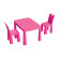 Детский пластиковый Стол и 2 стула 04680/3 розовый опт, дропшиппинг