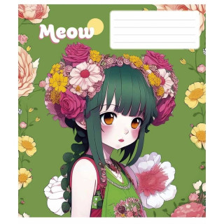 Тетрадь общая "Kawaii" 048-3302K-3 в клетку, 48 листов