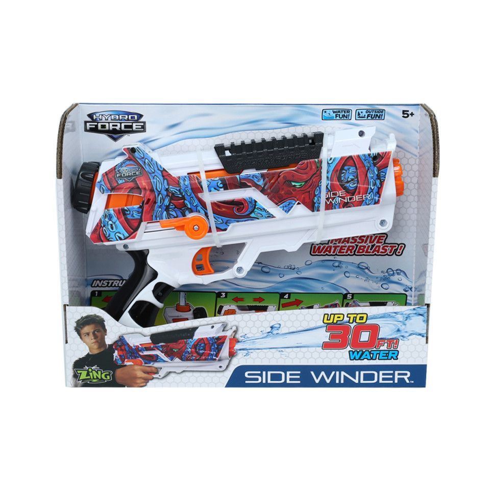 Игрушечный водный бластер SIDE WINDER Zing ZG658 серии